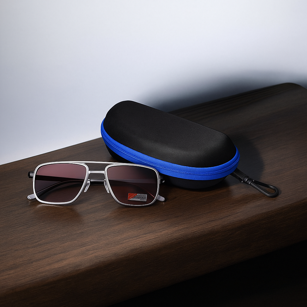 Polarized UV400 Aviator Sunglasses | Premium Metal Frame for Men Hydrophobic & Anti-Reflective Coating – Perfect for Driving, Outdoors & Daily Wear