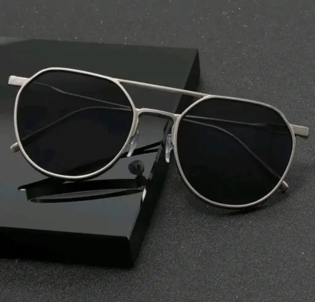 Black And Silver premium unisex sunglasses