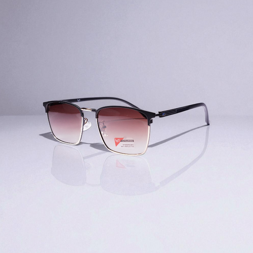 HD Polarized Clubmaster Sunglasses – Hydrophobic & Anti-Reflective Lens