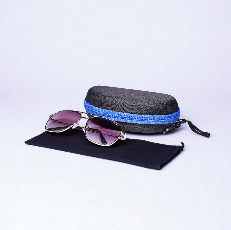 Regal Violet Gradient Aviator Sunglass