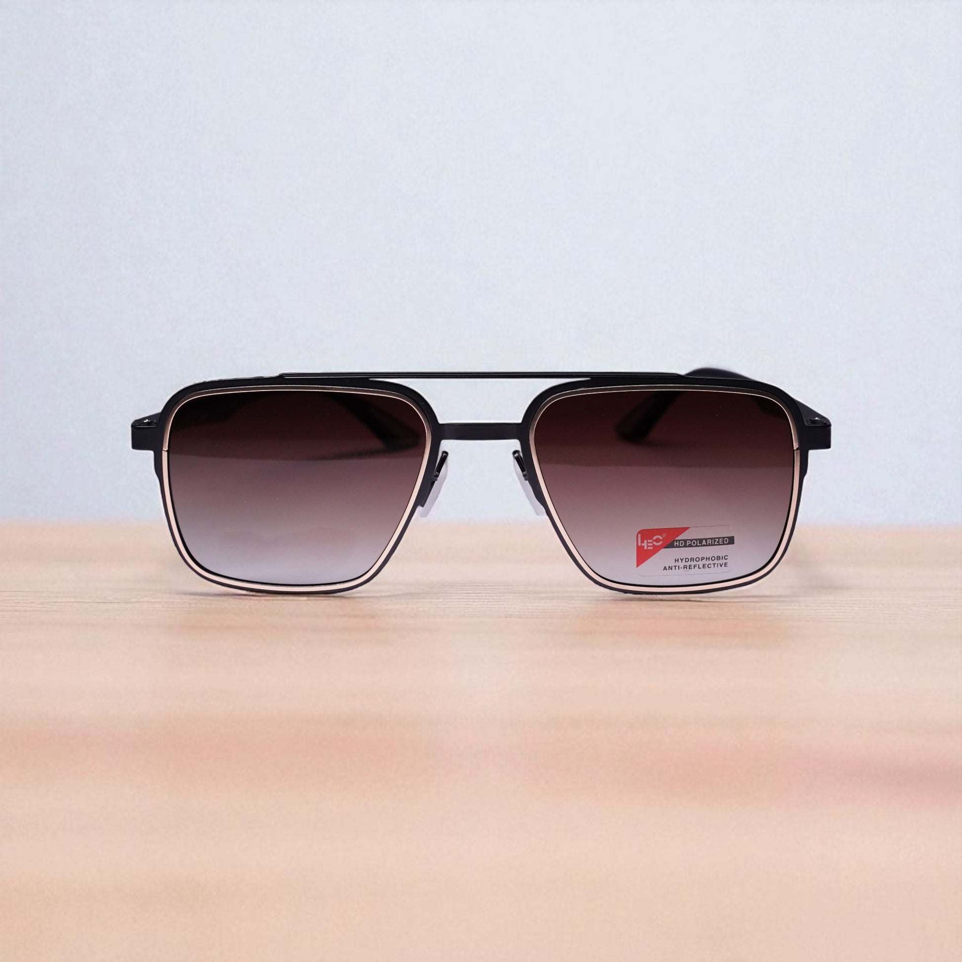 Polarized UV400 Aviator Sunglasses | Premium Metal Frame for Men Hydrophobic & Anti-Reflective Coating – Perfect for Driving, Outdoors & Daily Wear