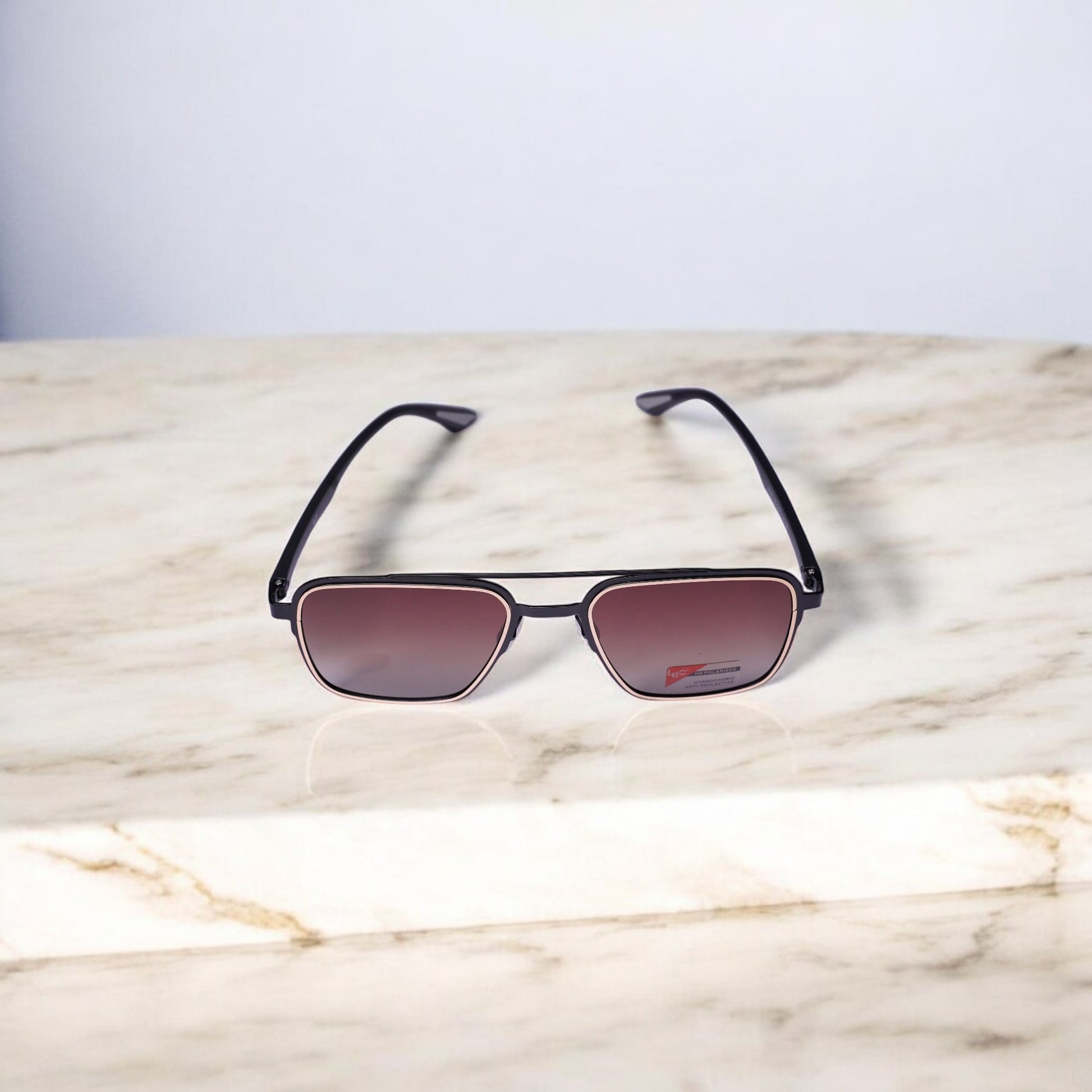 Polarized UV400 Aviator Sunglasses | Premium Metal Frame for Men Hydrophobic & Anti-Reflective Coating – Perfect for Driving, Outdoors & Daily Wear