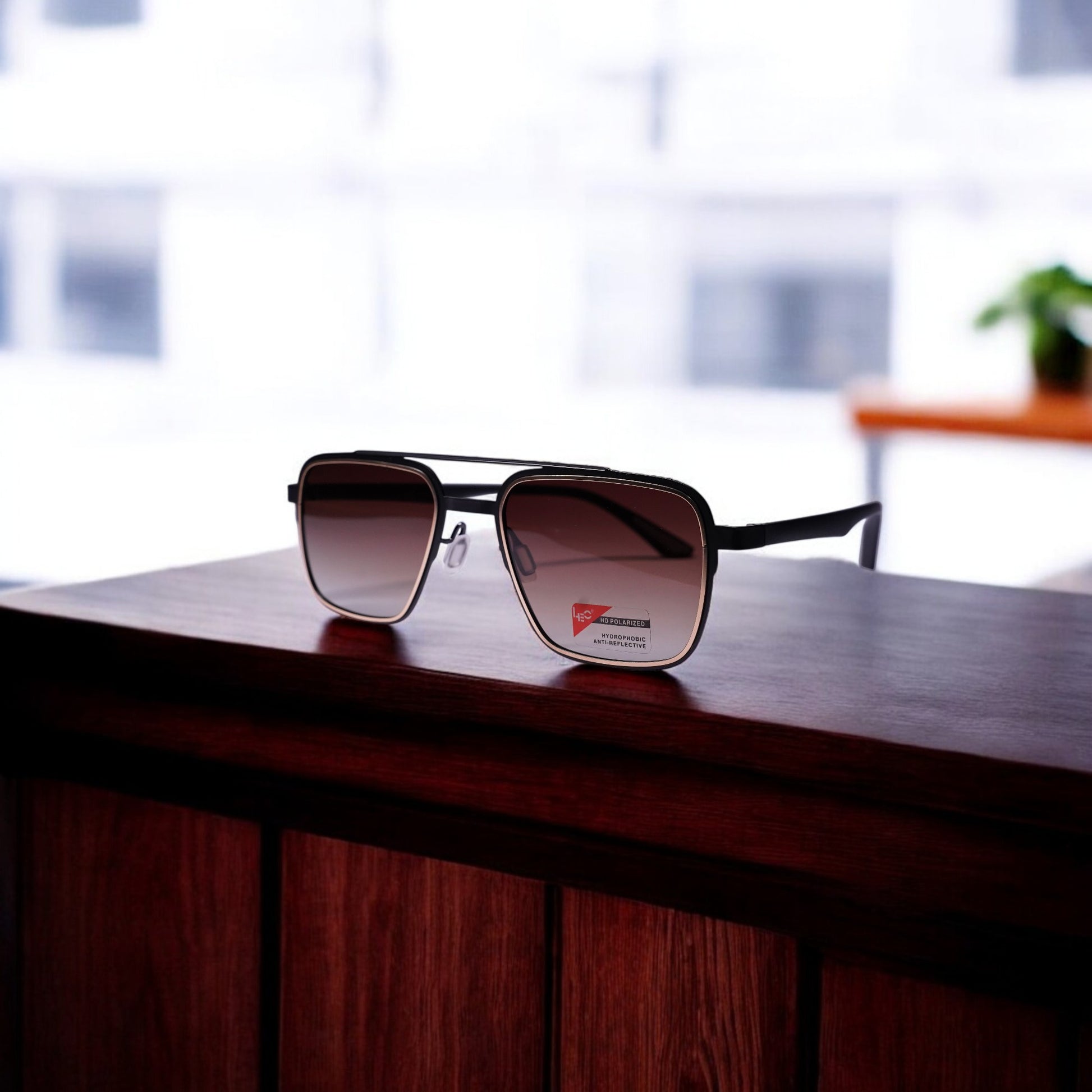 Polarized UV400 Aviator Sunglasses | Premium Metal Frame for Men Hydrophobic & Anti-Reflective Coating – Perfect for Driving, Outdoors & Daily Wear